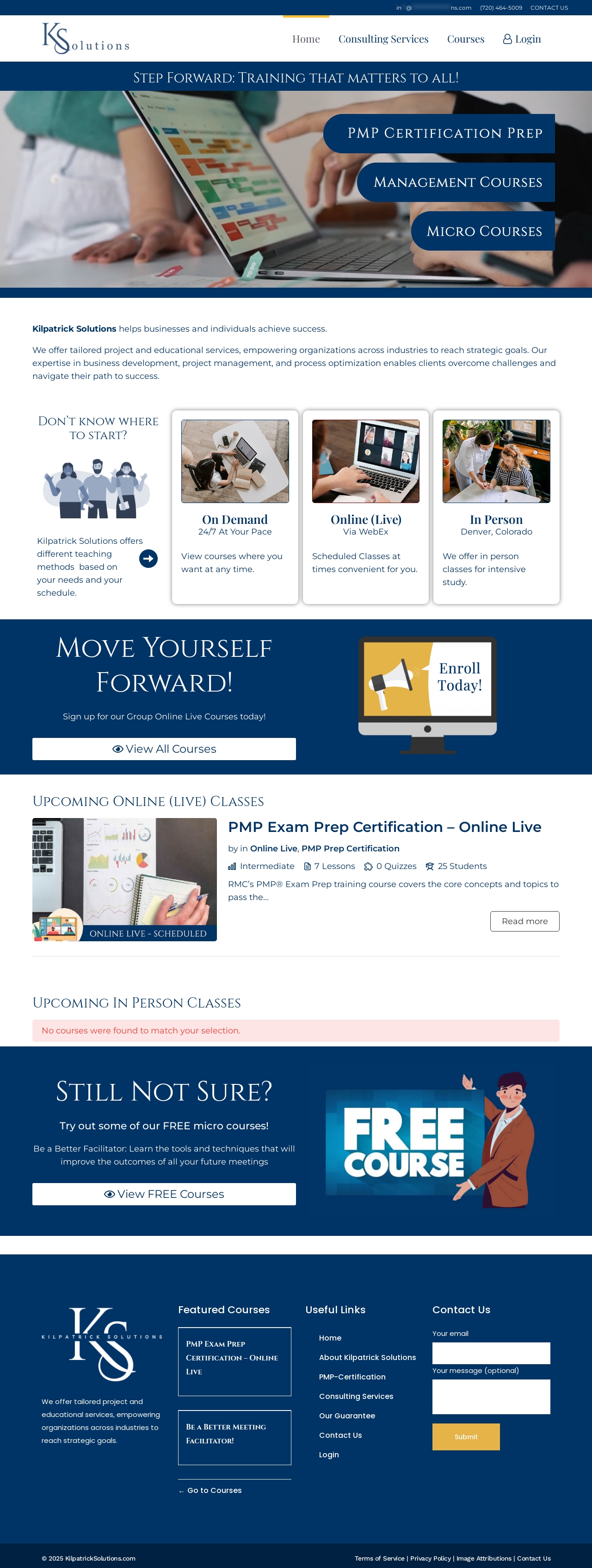 KilpatrickSolutions.Com Website snapshot